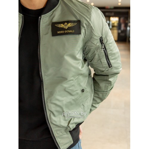 Бомбер двухсторонний PILOT Olive/Orange | Nord Denali фото 16