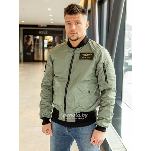 Бомбер двухсторонний PILOT Olive/Orange | Nord Denali фото 4