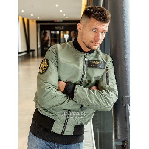 Бомбер двухсторонний PILOT Olive/Orange | Nord Denali фото 3