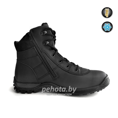 Ботинки 0724 ARAVI ZIP Black | Garsing фото 2