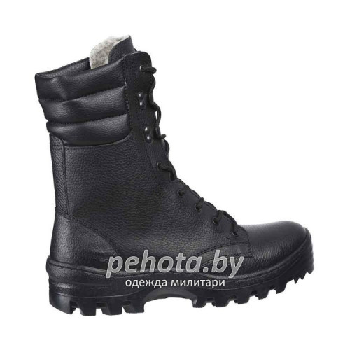 Ботинки Омон 907 зимние шерстяной мех Черный | Бутекс фото 5