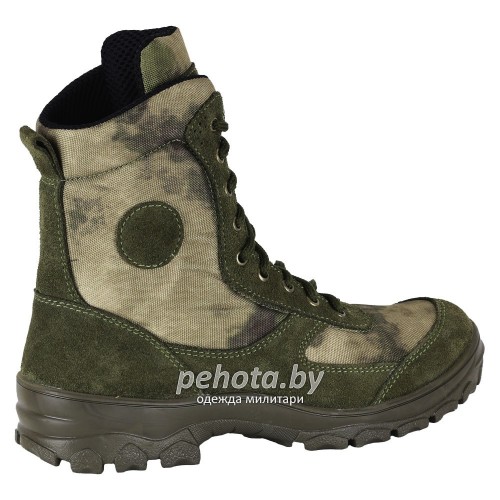 Ботинки облегченные с высокими берцами Рысь 2801 Мох | Бутекс фото 2