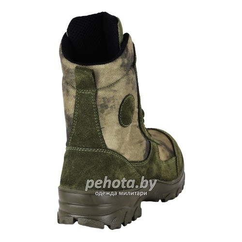 Ботинки облегченные с высокими берцами Рысь 2801 Мох | Бутекс фото 3