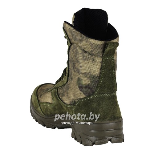 Ботинки облегченные с высокими берцами Рысь 2801 Мох | Бутекс фото 4