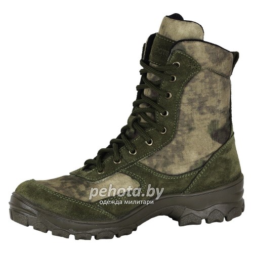 Ботинки облегченные с высокими берцами Рысь 2801 Мох | Бутекс фото 6