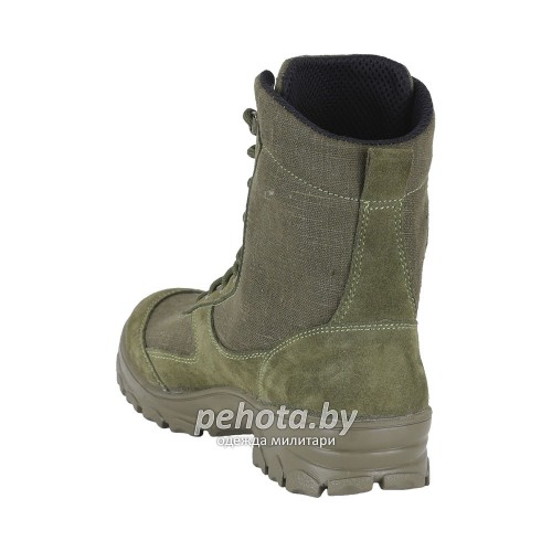 Ботинки облегченные с высокими берцами Рысь 2821 Олива | Бутекс фото 4