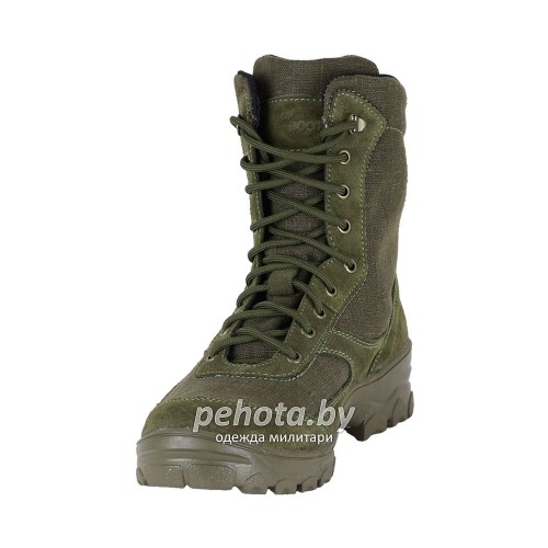 Ботинки облегченные с высокими берцами Рысь 2821 Олива | Бутекс фото 7