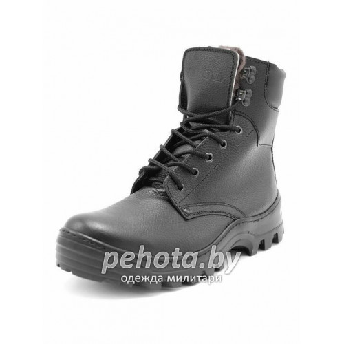 Ботинки с высокими берцами 429 Pilot Winter Black | Garsing фото 2