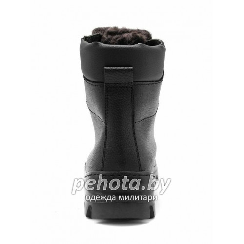 Ботинки с высокими берцами 429 Pilot Winter Black | Garsing фото 3