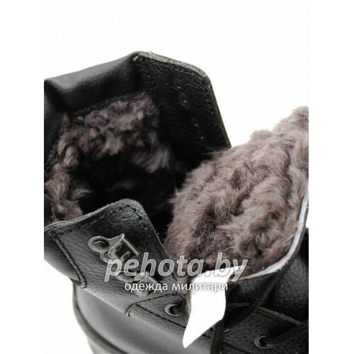 Ботинки с высокими берцами 429 Pilot Winter Black | Garsing фото 4