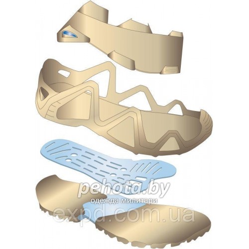 Ботинки треккинговые Zephyr GTX Mid TF Coyote OP | Lowa фото 2