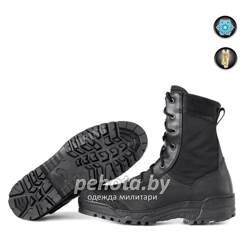 Ботинки зимние 0140 G.R.O.M. FLEECE Black| Garsing фото 1