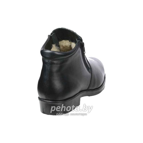 Ботинки зимние Офицер 6028 Black | Бутекс фото 2