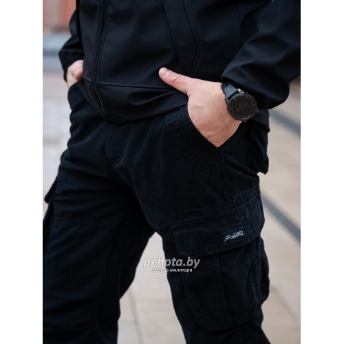 Брюки 603 Air Stroll Black | Army Stroll фото 7