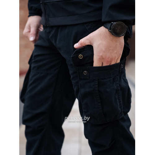 Брюки 603 Air Stroll Black | Army Stroll фото 6