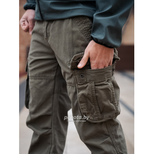 Брюки 603 Air Stroll Olive | Army Stroll фото 8