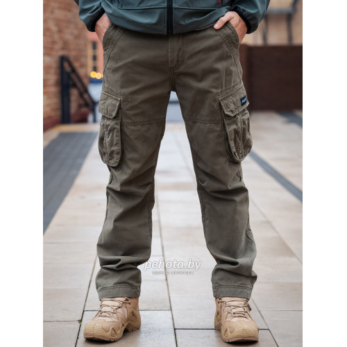 Брюки 603 Air Stroll Olive | Army Stroll фото 4