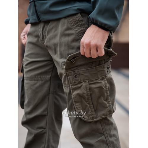 Брюки 603 Air Stroll Olive | Army Stroll фото 7