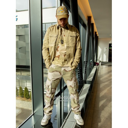 Брюки Airborne Slimmy 3-Color Desert | Surplus фото 2