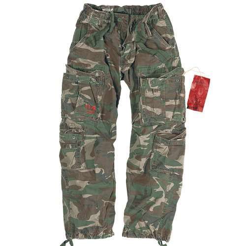 bryuki airborne vintage trousers woodland surplus 5