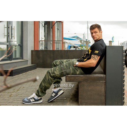 Брюки Bad Boys Pants Green Camo | Surplus фото 5