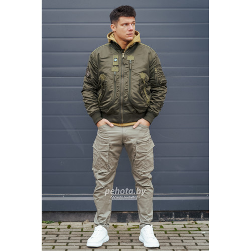 Брюки G-Star Olive Light | Army Stroll фото 11