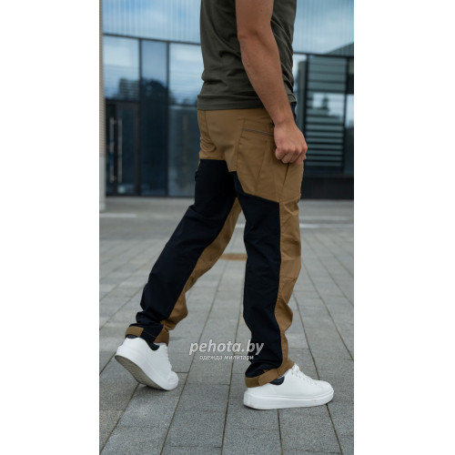 Брюки Hybrid Outback Coyote / Black | Helikon-Tex фото 3