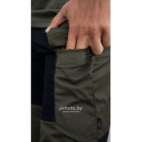 Брюки Hybrid Outback Taiga Green / Black | Helikon-Tex фото 4