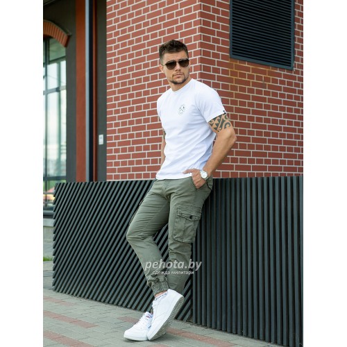 Брюки Jogger Olive light | STROLL фото 8