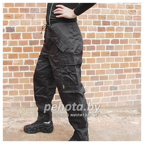 БРЮКИ «ПАНЦИРЬ» МЕМБРАННЫЕ GSG-6 Black | Garsing фото 2