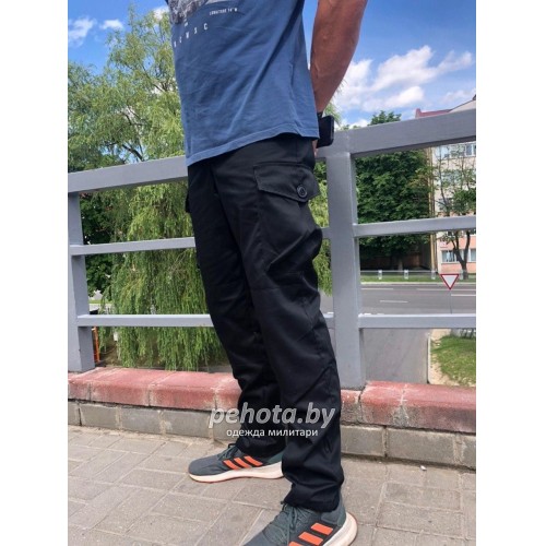 Брюки СМОК стандарт Black | Grizzly фото 2
