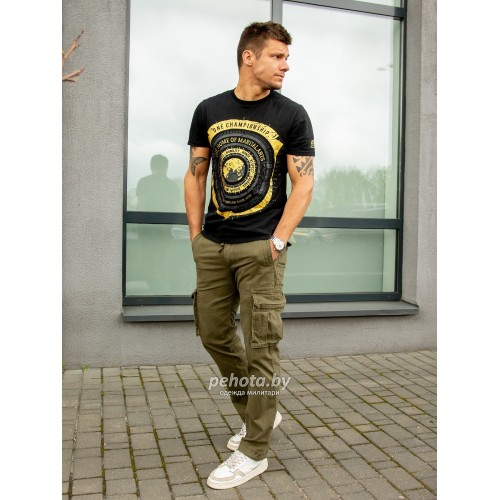 Брюки Vintage Cargo Olive Green | Abercrombie & Fitch фото 2