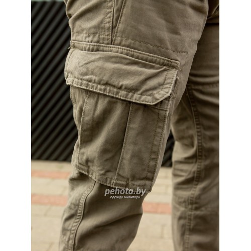 Брюки Vintage Cargo Olive Light | Abercrombie & Fitch фото 3