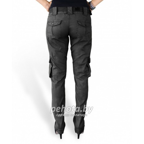 Брюки Женские Ladies Premium Trousers Slimmy Black | Surplus фото 4