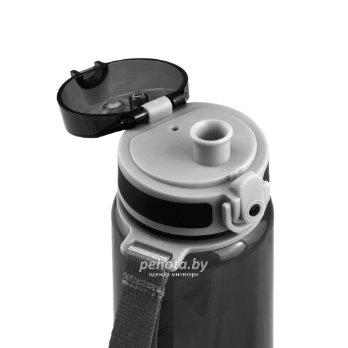 Бутылка для воды 1000мл 720-1000 Чёрная прозрачная | Арктика фото 5