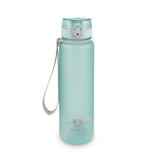 Бутылка для воды 1000мл 720-1000 голубая матовая | Арктика фото 3