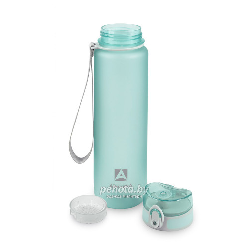 Бутылка для воды 1000мл 720-1000 голубая матовая | Арктика фото 5