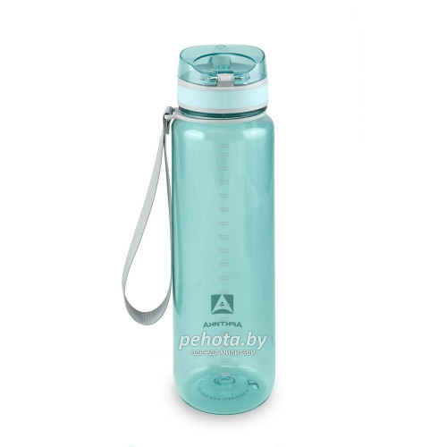 Бутылка для воды 1000мл 720-1000 Голубая прозрачная | Арктика фото 2