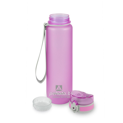 Бутылка для воды 1000мл 720-1000 Лавандовая матовая | Арктика фото 4