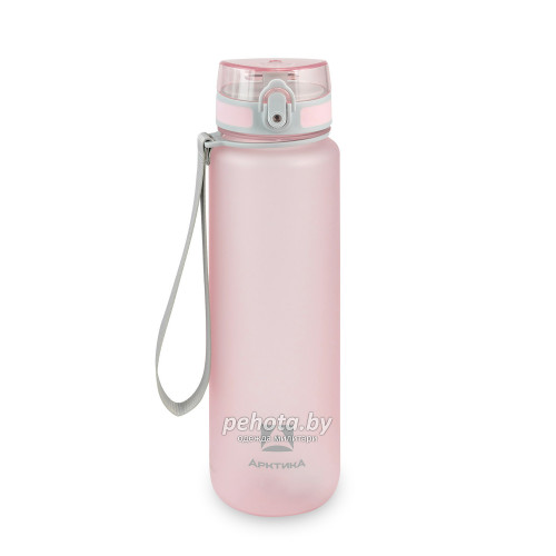 Бутылка для воды 1000мл 720-1000 Розовая матовая | Арктика фото 1