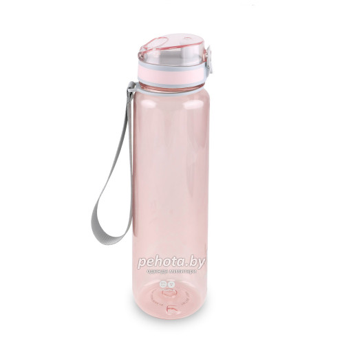 Бутылка для воды 1000мл 720-1000 Розовая прозрачная | Арктика фото 3