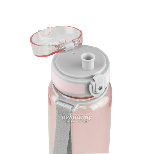 Бутылка для воды 1000мл 720-1000 Розовая прозрачная | Арктика фото 5