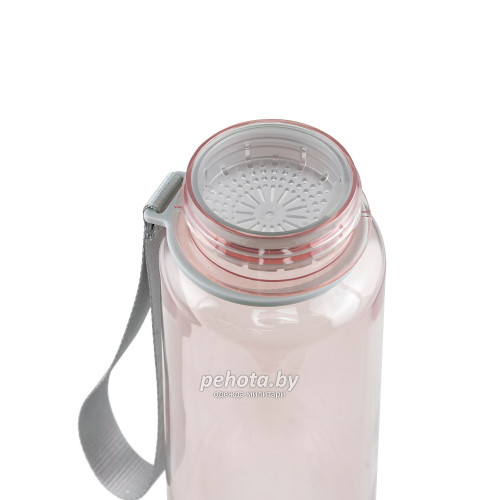 Бутылка для воды 1000мл 720-1000 Розовая прозрачная | Арктика фото 6