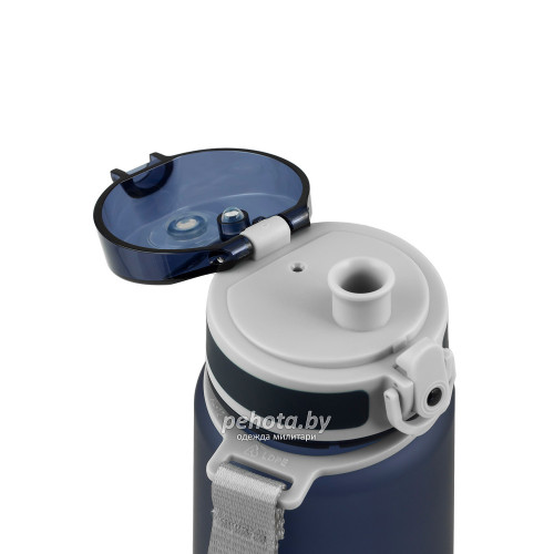 Бутылка для воды 1000мл 720-1000 синяя матовая | Арктика фото 6