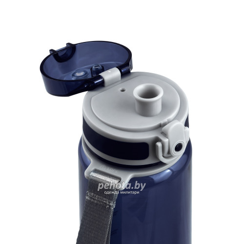 Бутылка для воды 1000мл 720-1000 синяя прозрачная | Арктика фото 5