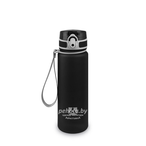 Бутылка для воды 500мл 720-500 Чёрная матовая | Арктика фото 3