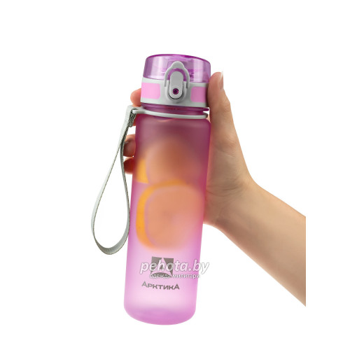 Бутылка для воды 500мл 720-500 Лавандовая матовая | Арктика фото 2