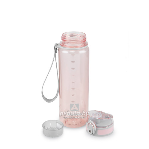 Бутылка для воды 500мл 720-500 Розовая прозрачная | Арктика фото 4