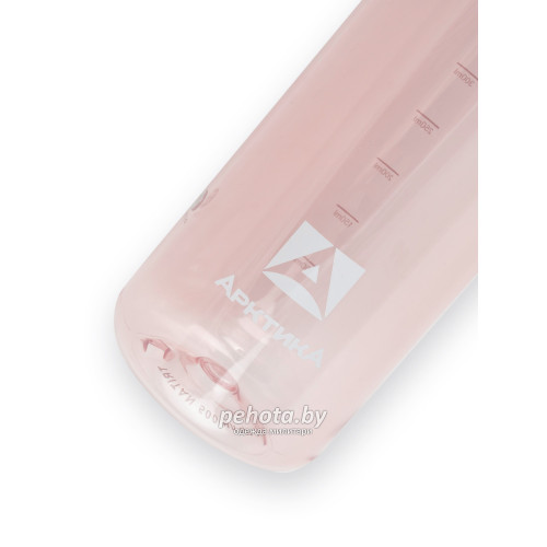 Бутылка для воды 500мл 720-500 Розовая прозрачная | Арктика фото 7