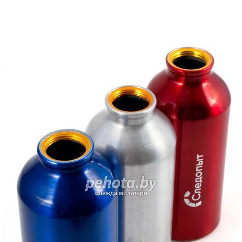 Бутылка питьевая с карабином 600 мл Blue | Следопыт фото 3